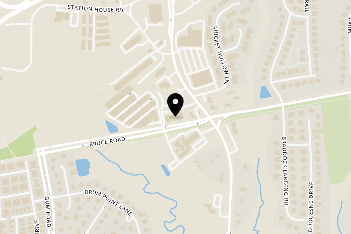 Map showing the location of Sal's NY Pizza on 3304 Taylor Rd in Chesapeake